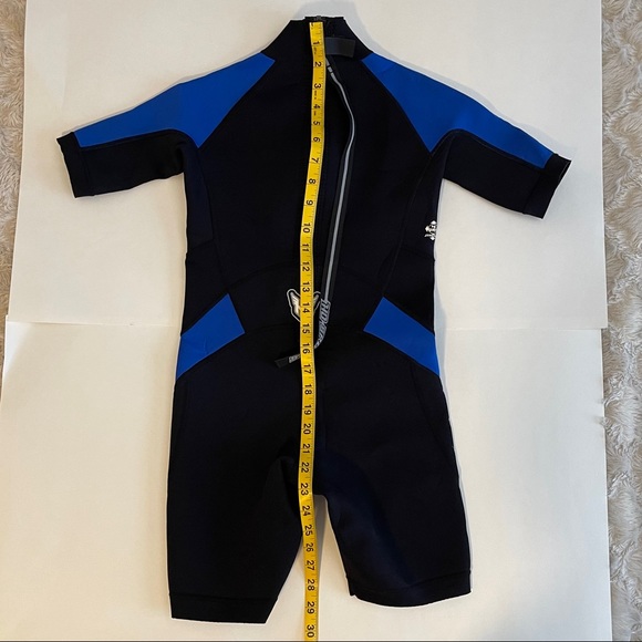 Good Used Condition - Junior Size 10 Wetsuit HO Sports Aqua Seal Wetsuit - Picture 8 of 10